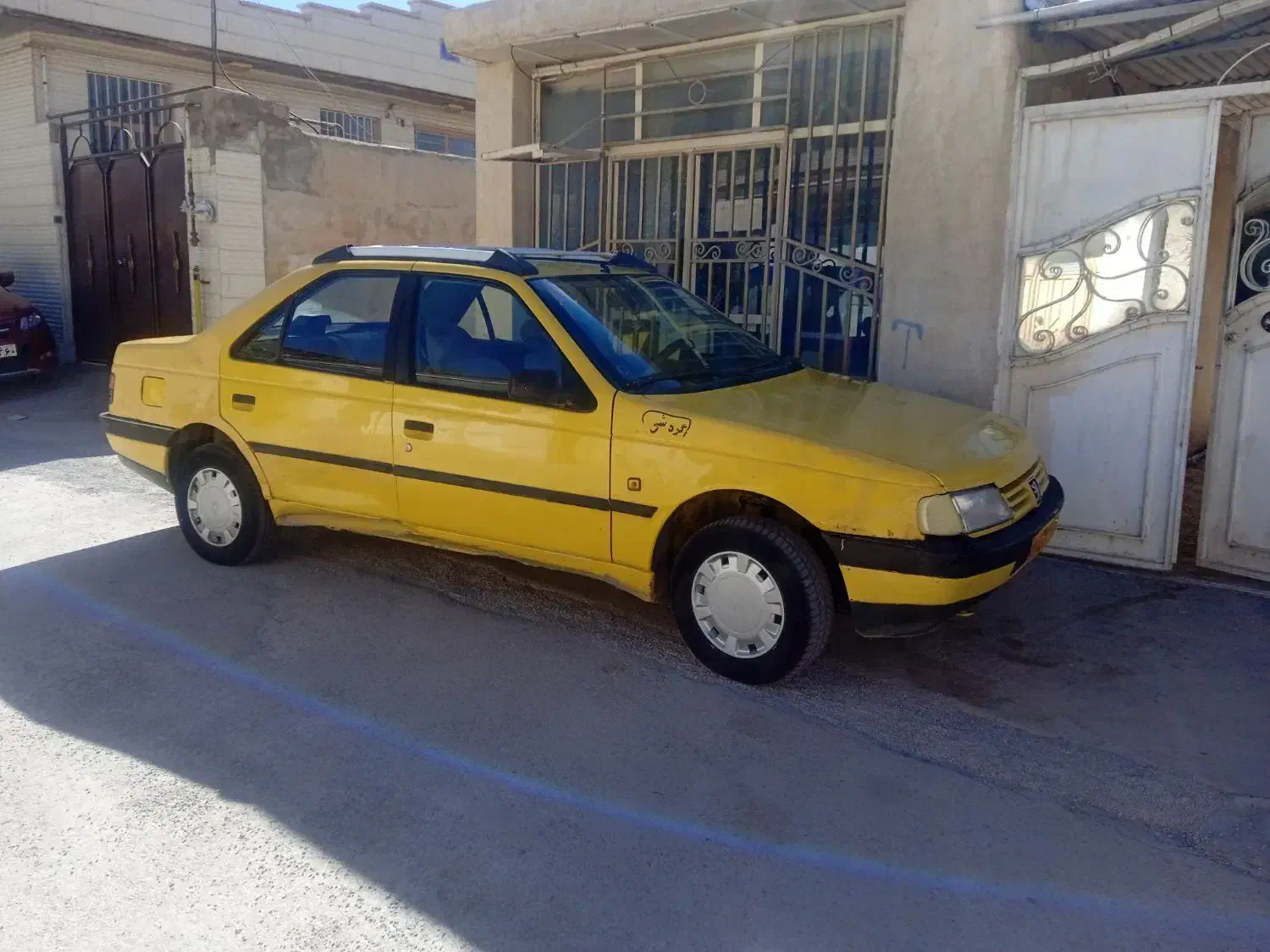 تعویض پژو ۴۵۰ تاکسی با پراید بالای ۹۰|خودرو سواری و وانت|ایوان, |دیوار