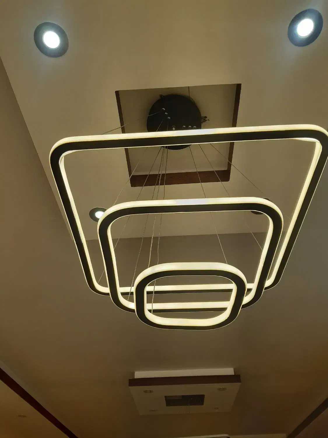 لوستر مربعی|لوستر و چراغ آویز|قزوین, |دیوار