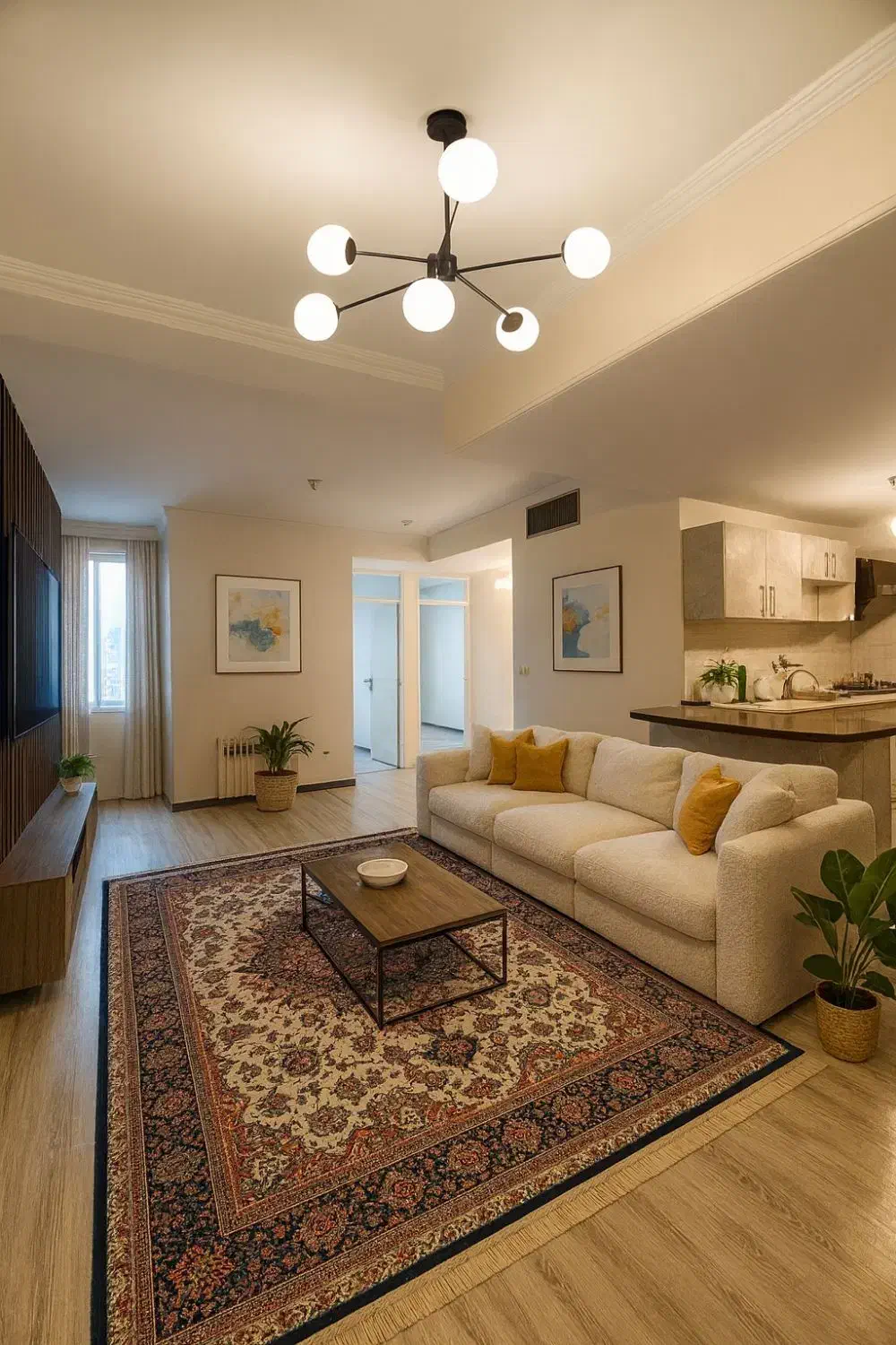 70 متری 2 خواب ویو دار نورگیر برج بنام منطقه 5|فروش آپارتمان|تهران, شهرک هما|دیوار