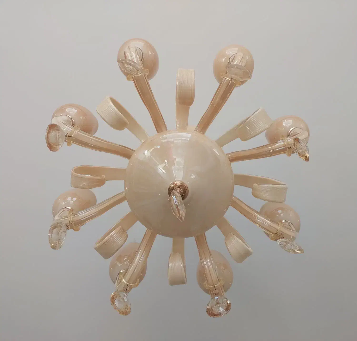 دو عدد لوستر مورانو ۸ شاخه وارداتی|لوستر و چراغ آویز|تهران, آشتیانی|دیوار