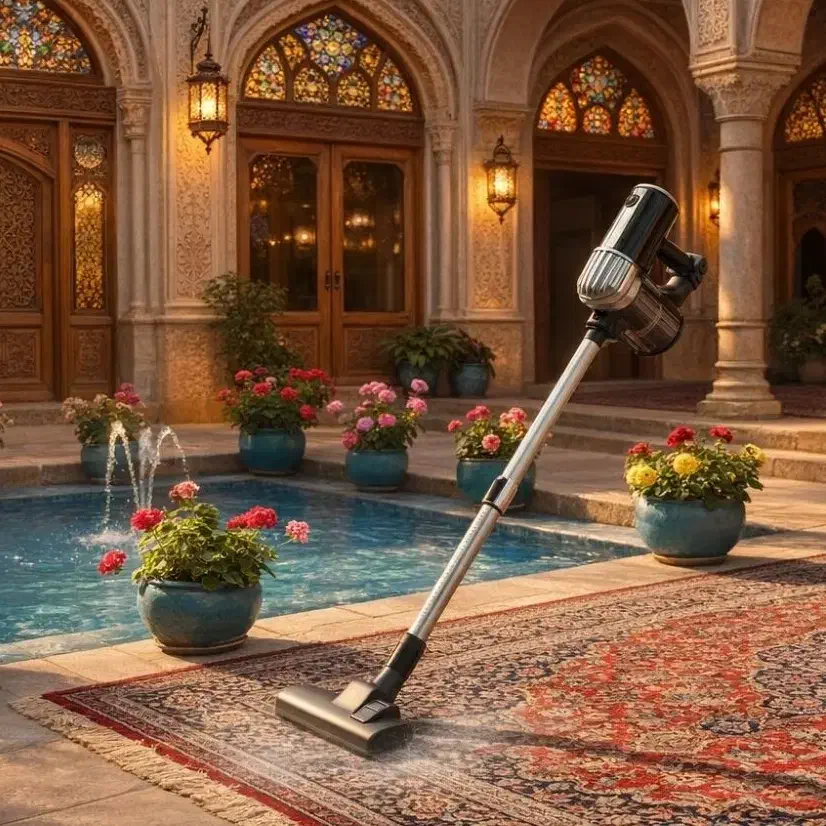 جارو برقی شارژی (موتور پرقدرت با مکش بالا)|جاروبرقی، جارو شارژی، بخارشو|الوند, |دیوار