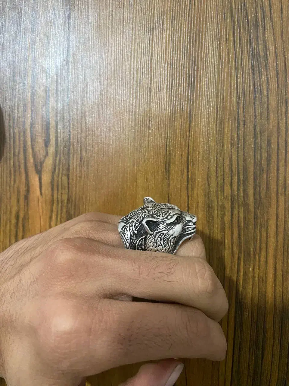 انگشتر نقره فوق زیبا ببر ایتالیایی|جواهرات|آمل, |دیوار