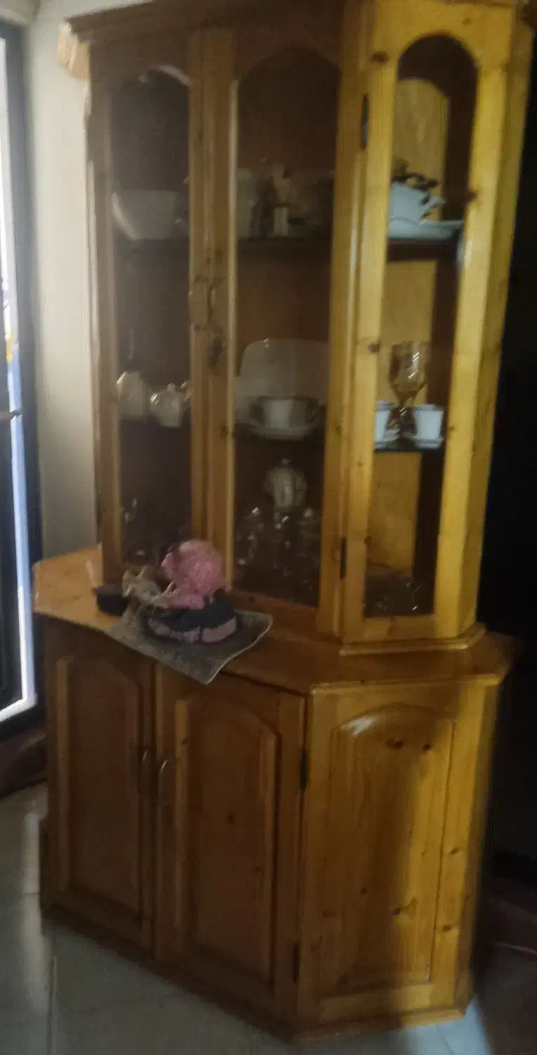 بوفه و ویترین|بوفه، ویترین، کنسول|چالوس, |دیوار