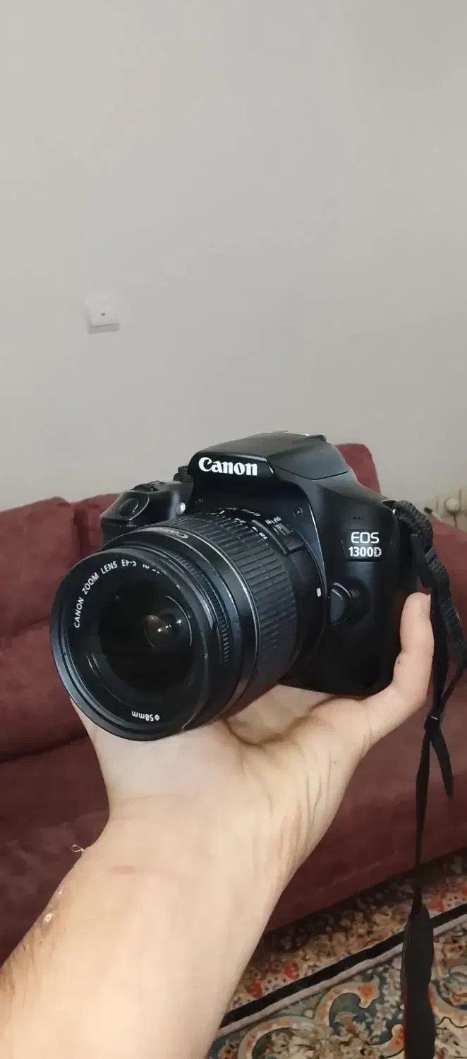 دوربین Canon 1300d با لنز  18-55|دوربین عکاسی و فیلم‌برداری|کرج, گلشهر|دیوار
