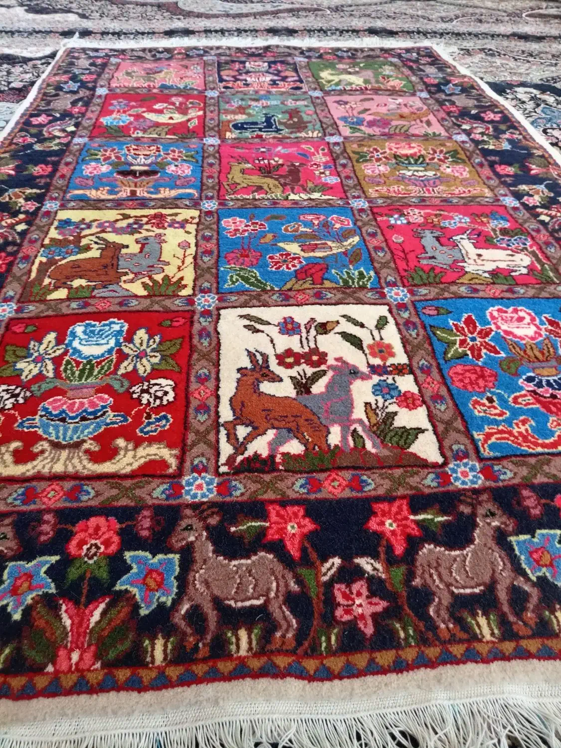 فرش دستباف نو|فرش|سنقر, |دیوار