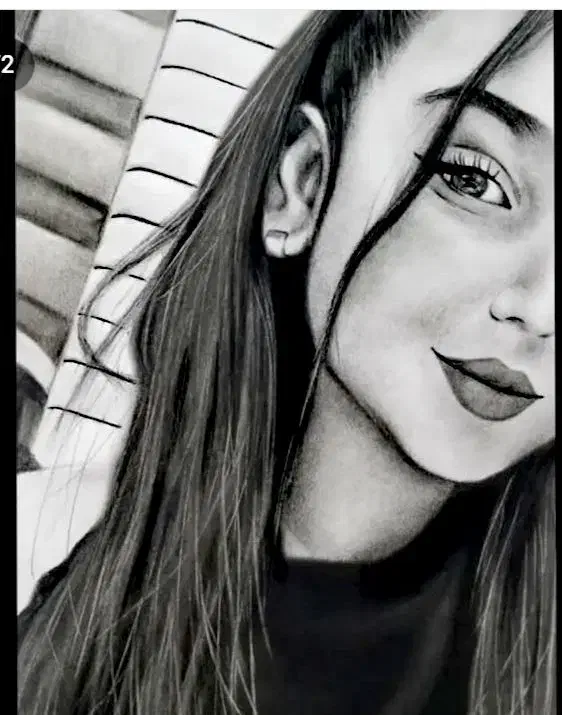 تابلو چهره سیاه قلم|تابلو، نقاشی، عکس|قرچک, میرزائی جنوبی|دیوار