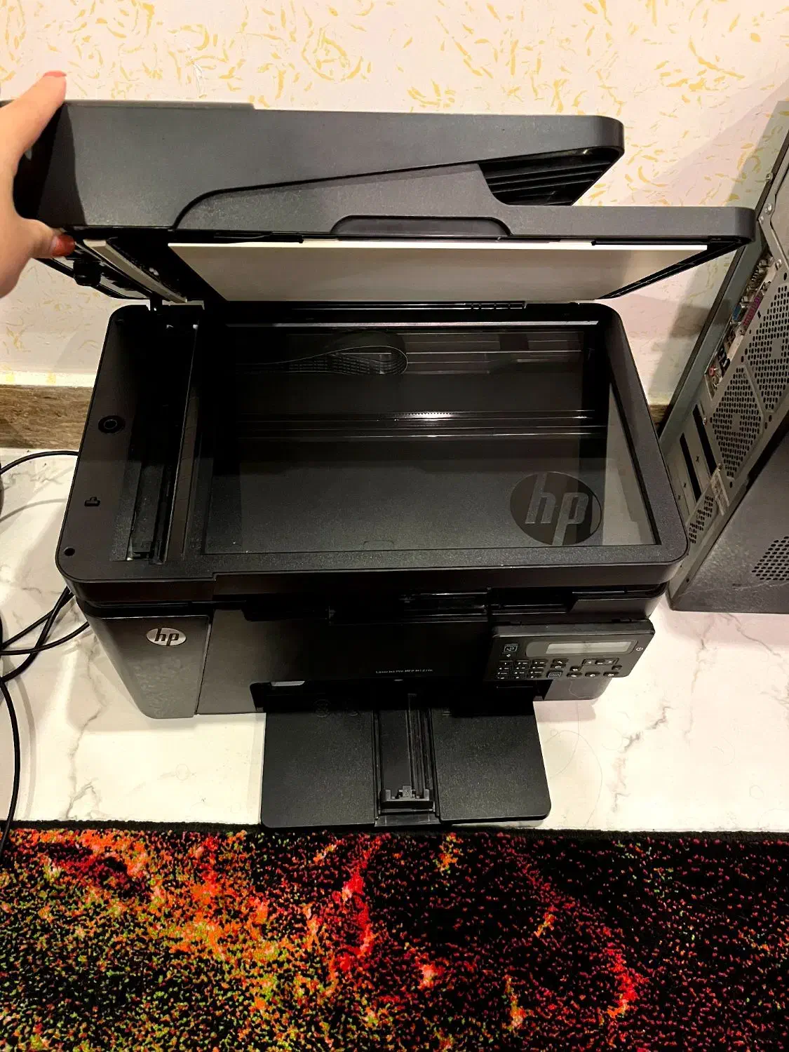 دستگاه پرینتر hp|پرینتر، اسکنر، کپی، فکس|چمستان, |دیوار