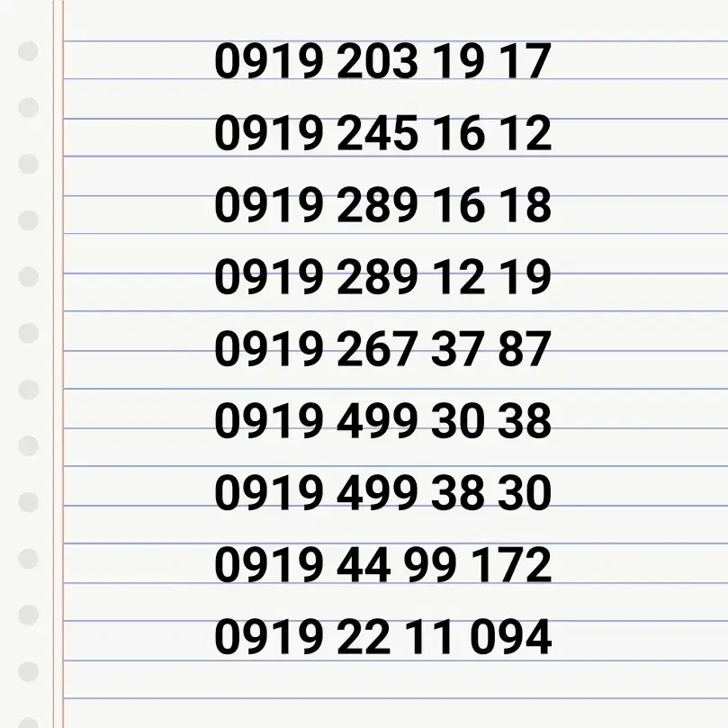 0919.498.28.20|سیم‌کارت|تهران, شیخ هادی|دیوار