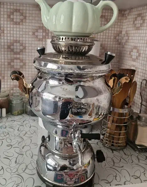 سماور گازی ۸ لیتری آپولون|سماور، چای‌ساز، قهوه‌ساز|اندیشه, اندیشه فاز ۱|دیوار