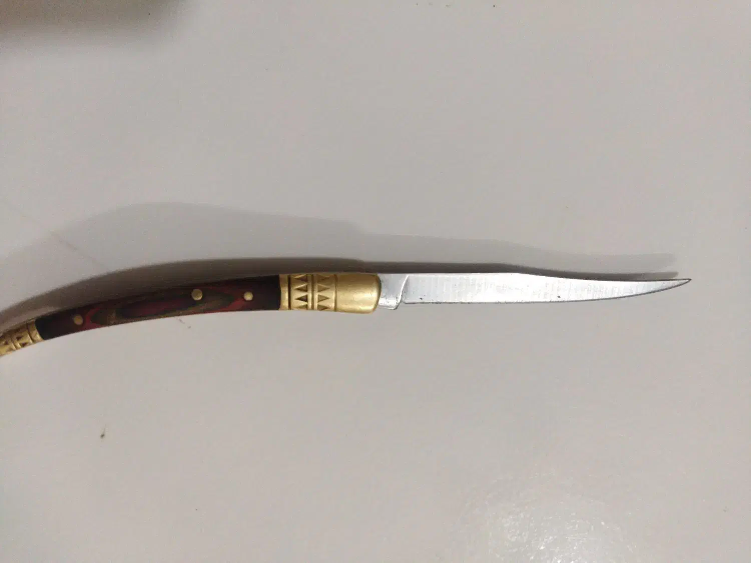 چاقو کلکسیونی (دسته برنج)|کلکسیون اشیاء عتیقه|نیشابور, هفده شهریور|دیوار