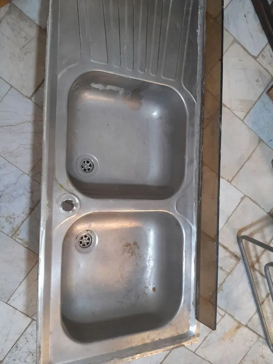 ظرفشویی دوقلو سالم|مصالح و تجهیزات ساختمان|پاکدشت, پاکدشت (مامازند)|دیوار