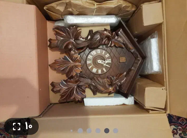 ساعت کوکو آکبند مکانیکی اصل آلمان هفته کوک|کلکسیون اشیاء عتیقه|تهران, امیریه|دیوار