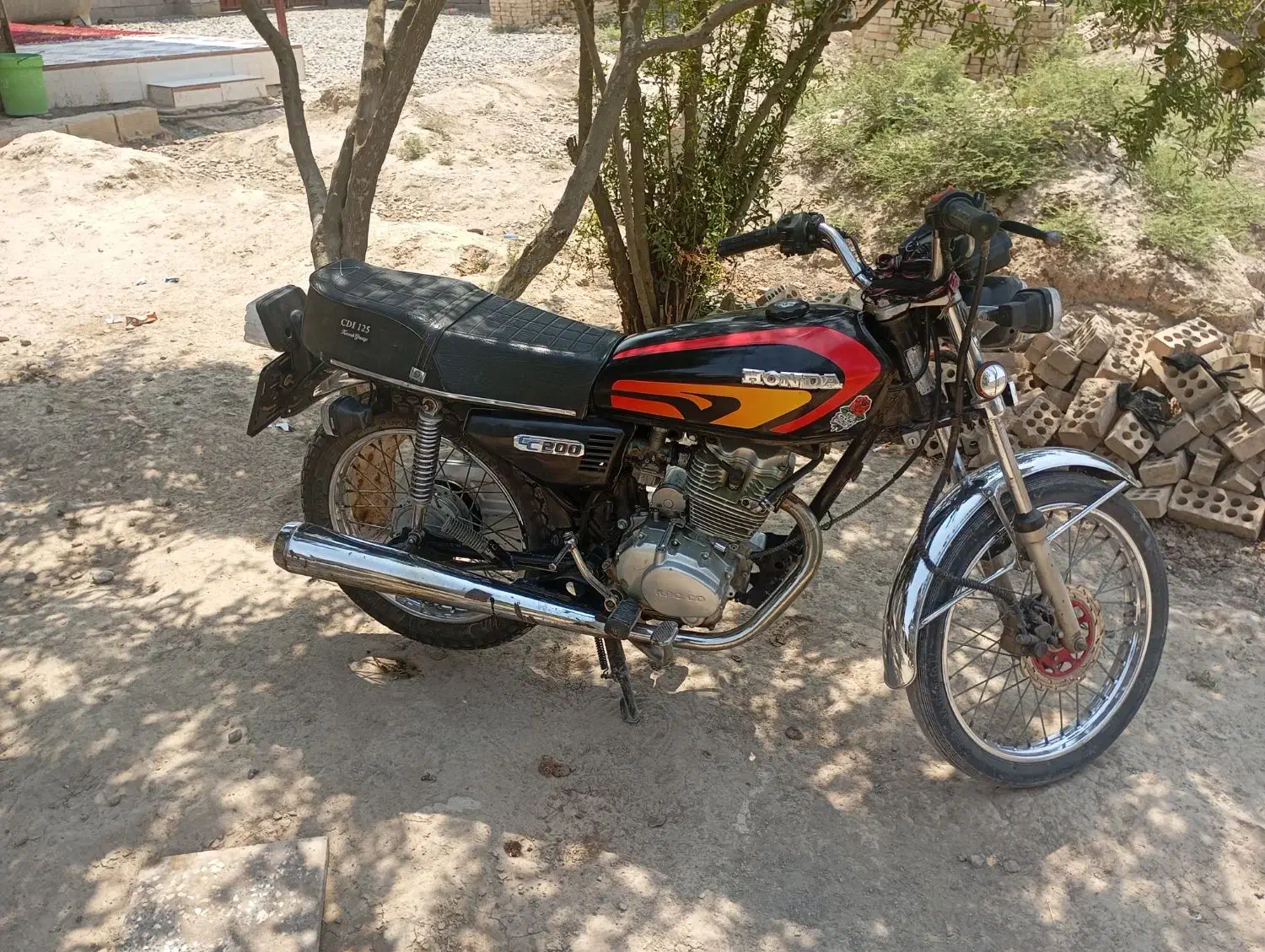 موتور مزایده 200مدل 94|موتورسیکلت|گنبد کاووس, |دیوار