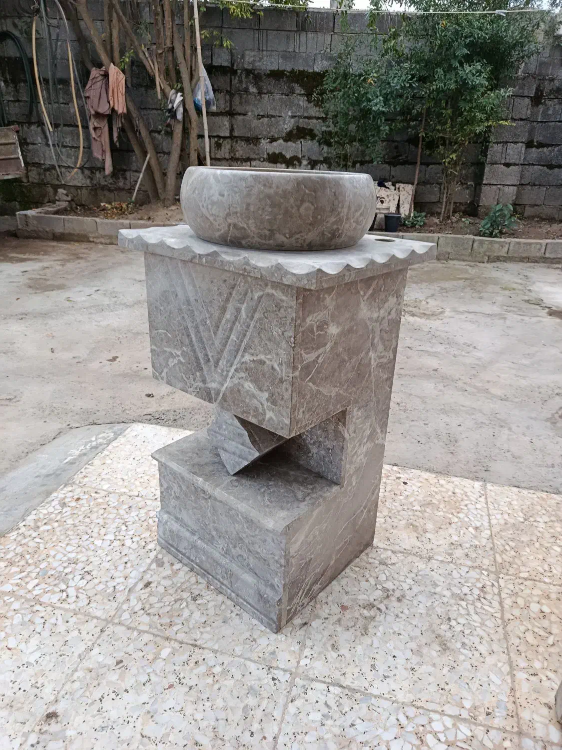 روشویی تمام سنگ|لوازم سرویس بهداشتی|لنگرود, |دیوار