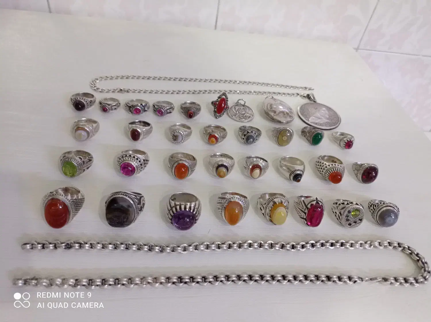 تعداد 30 عدد انگشتر دست ساز|جواهرات|اسلام‌شهر, شهرک محمدیه|دیوار