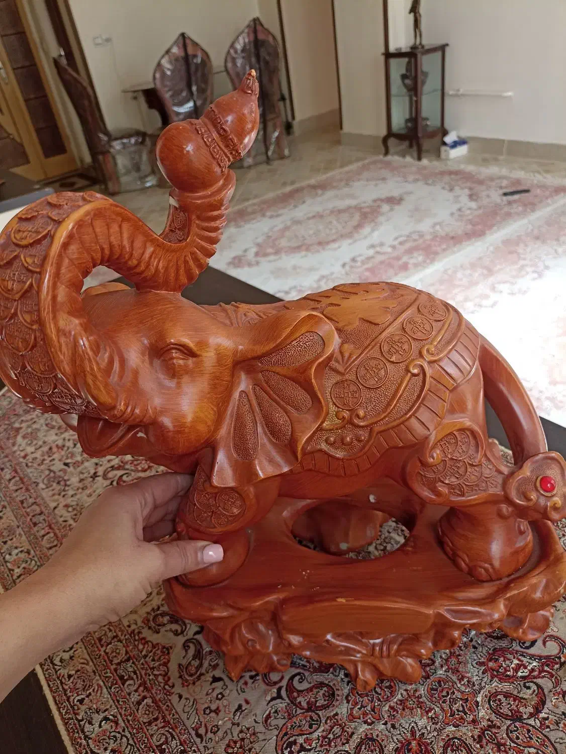 مجسمه فیل|مجسمه، تندیس، ماکت|شاهینشهر, خانه کارگر|دیوار