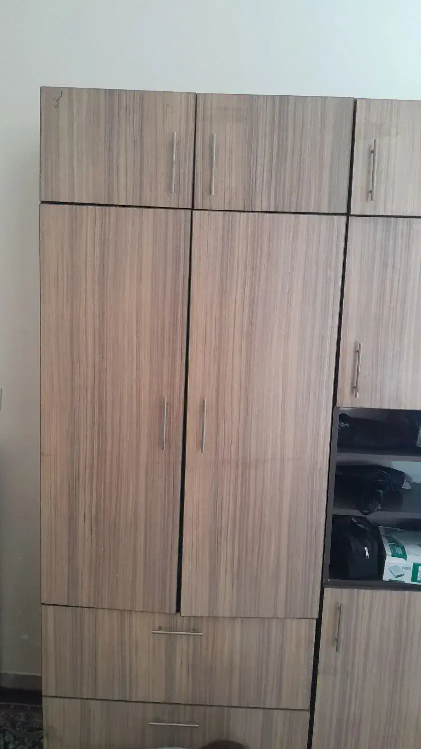 دوتا کمد کنا رهم یا اینکه جدا قراربگیره|جاکفشی، کمد، دراور|جیرفت, |دیوار