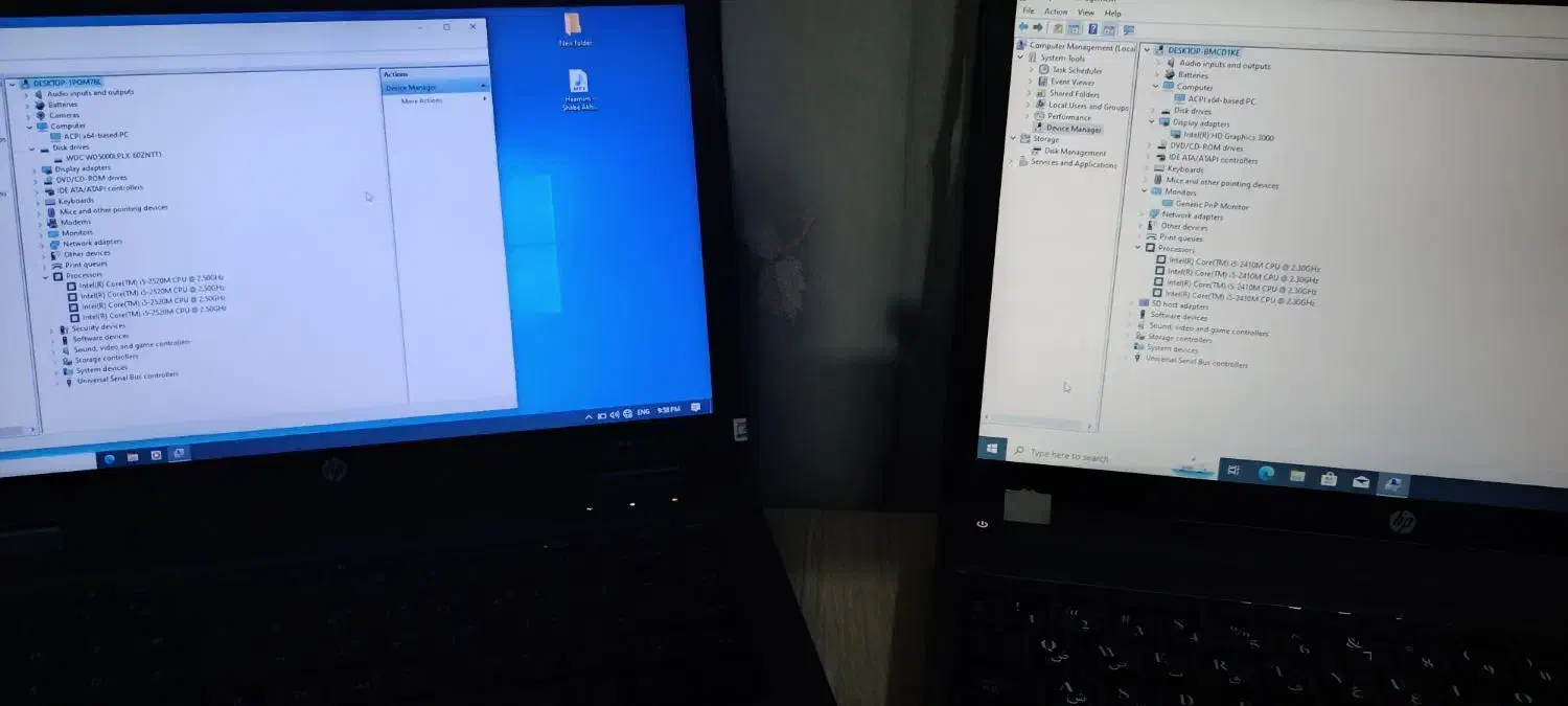 سه دستگاه لبتاپ hp سالم(با تخفیف عالی)|رایانه همراه|بهارستان, |دیوار