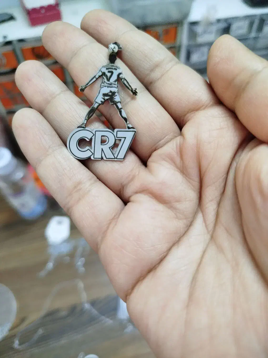 گردنبند رونالدو استیل رنگ ثابت|بدلیجات|مشهد, تربیت (صدف)|دیوار