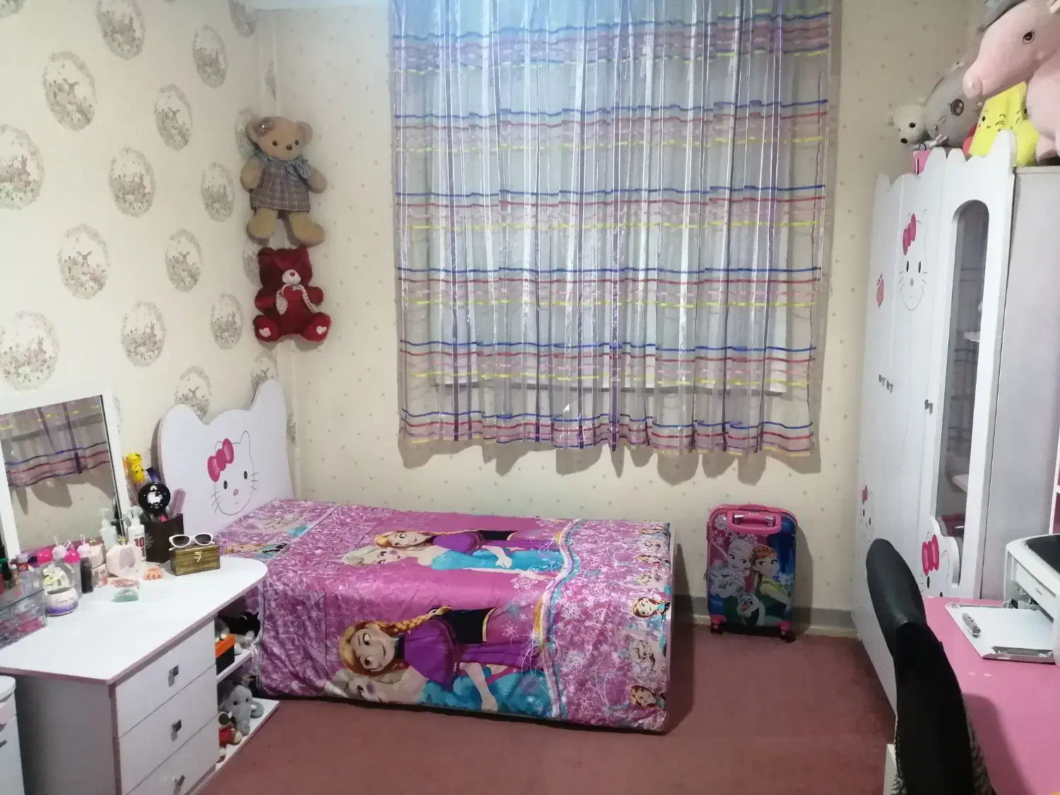 تخت و کمد نوجوان|تخت و سرویس خواب|محمدیه-قزوین, |دیوار