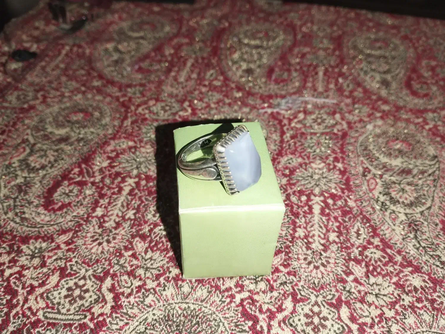 انگشتر عقیق کبود|جواهرات|هشتگرد, شهرک ولیعصر (مصلی)|دیوار