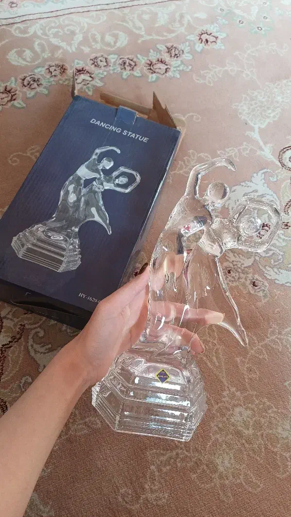 مجسمه کریستال دکوری|مجسمه، تندیس، ماکت|تهران, سازمان برنامه جنوبی|دیوار