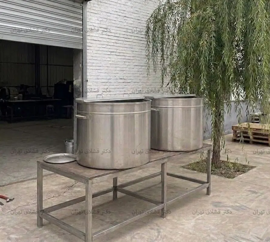 دیگ صنعتی چلوپز استیل مناسب هیئت مدلIndustrial Pot|ظروف پختوپز|کرج, کوی امامیه|دیوار