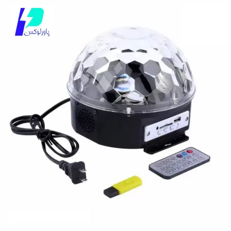 رقص نور اسپیکردار بلوتوثی نیم کره-پاورلوکس|سیستم صوتی خانگی|تهران, فردوسی|دیوار