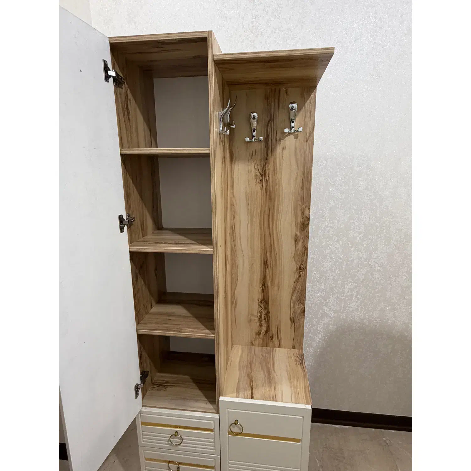 جاکفشی/آویز لباس/دراور اینه دار|جاکفشی، کمد، دراور|ورامین, جعفر آباد اخوان|دیوار