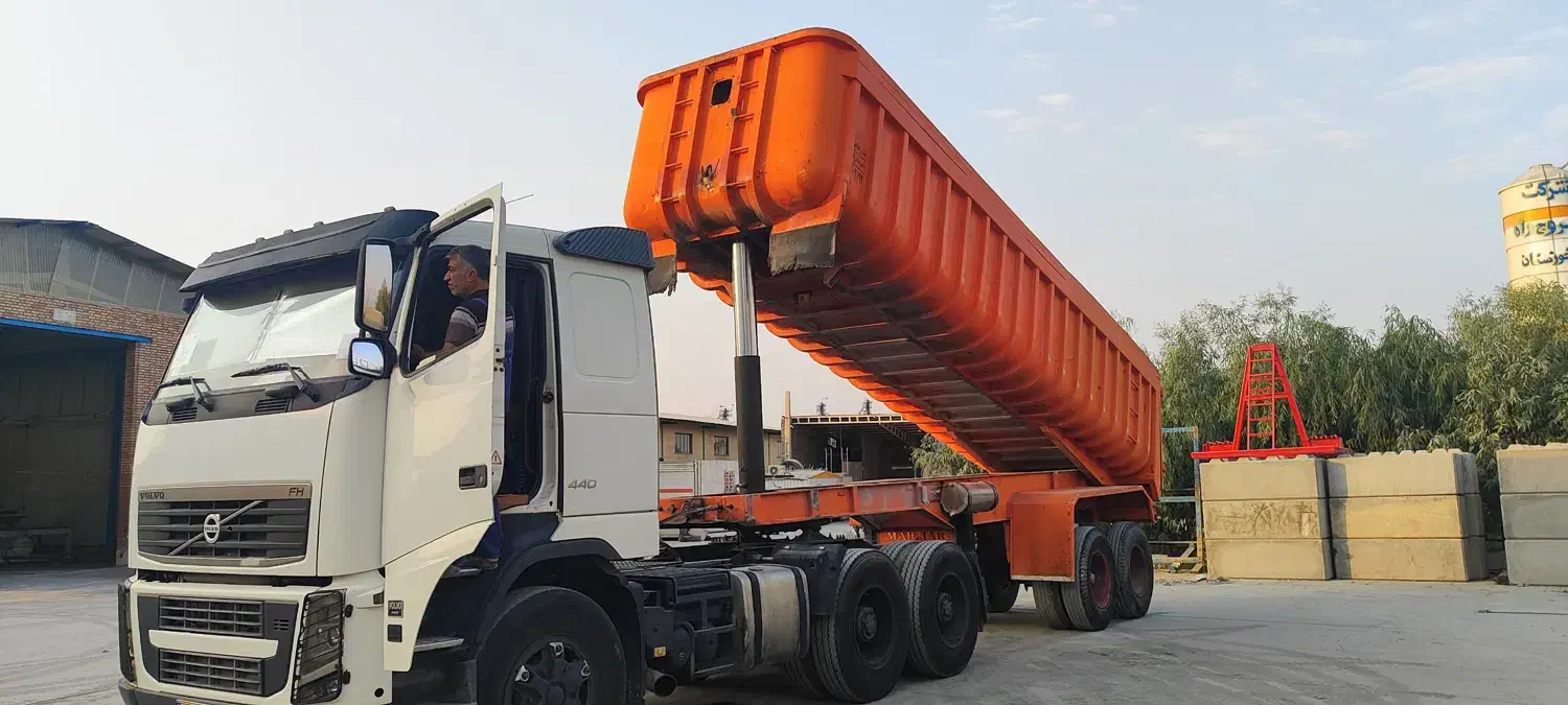 کمپرس تریلی دو محور|خودرو سنگین|اهواز, الهائی|دیوار