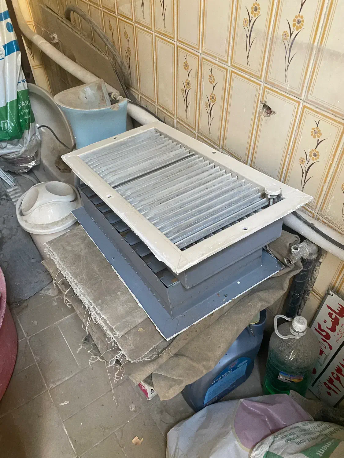 ۲ عدد دریچه فلزی کولر آبی|مصالح و تجهیزات ساختمان|اصفهان, چرخاب|دیوار