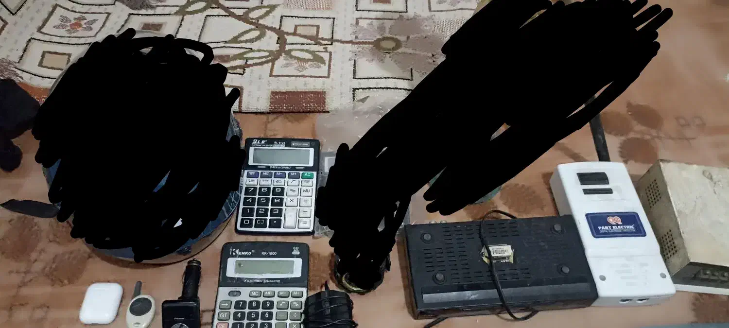 دوربین قدیمی  ماشین حساب دزدگیر همه 3 تومن فقط|حراج|محمدشهر, همایون ویلا|دیوار