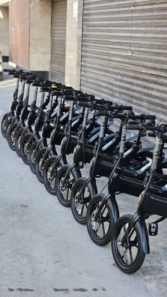 دوچرخه برقی تاشو آمریکایی|دوچرخه، اسکیت، اسکوتر|شاهرود, |دیوار