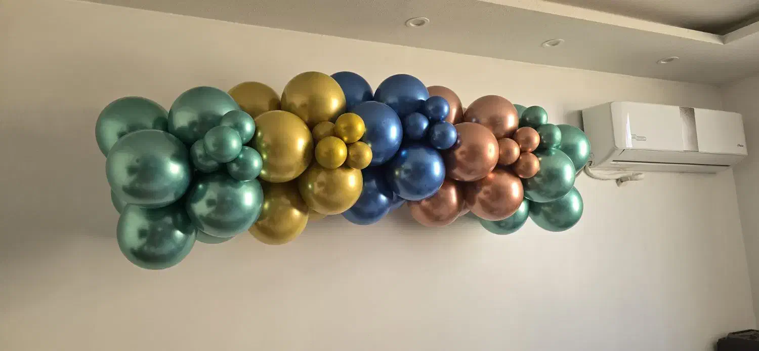 ریسه بادکنک|صنایع دستی و سایر لوازم تزئینی|آبادان, |دیوار