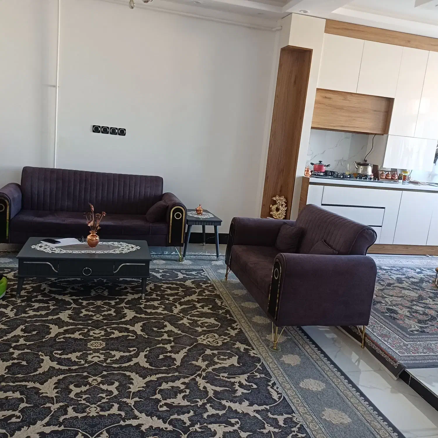 مبل طوسی 7نفره درحدنو|مبلمان خانگی و میز عسلی|قیدار, |دیوار