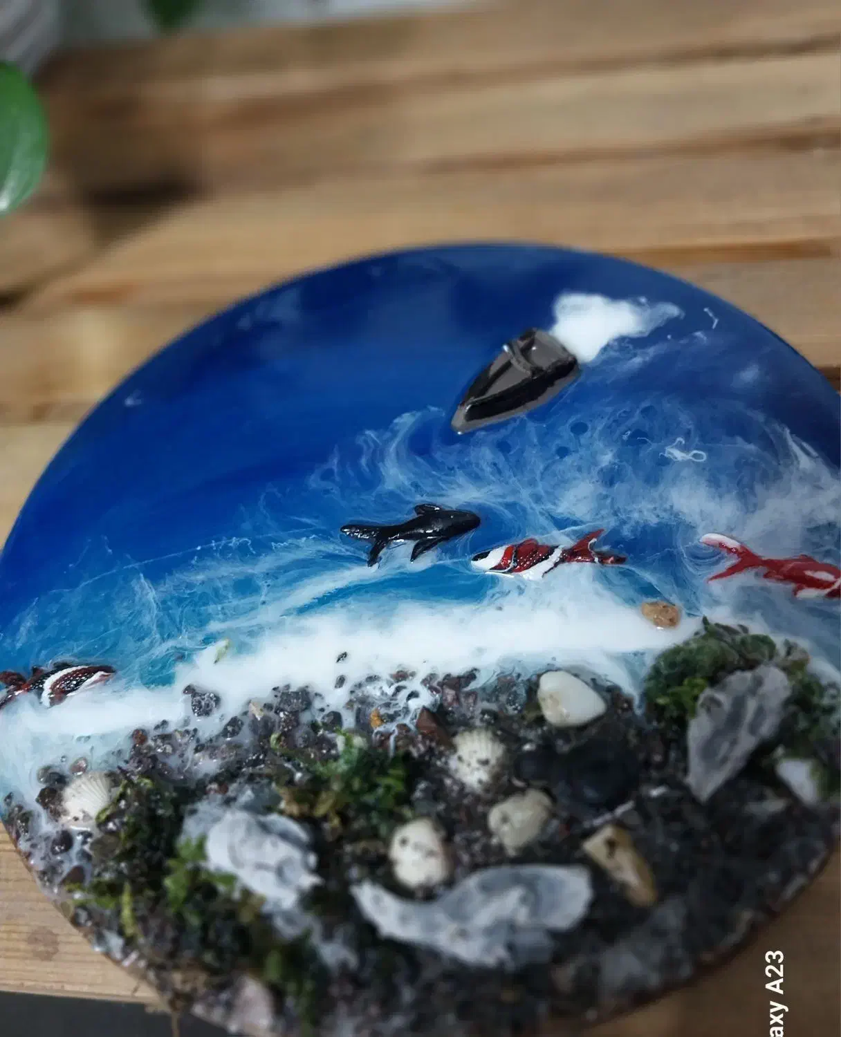 انواع کارهای رزین اپوکسی ساعت ،ظروف سرو،تابلو|ظروف سرو و پذیرایی|لولمان, |دیوار