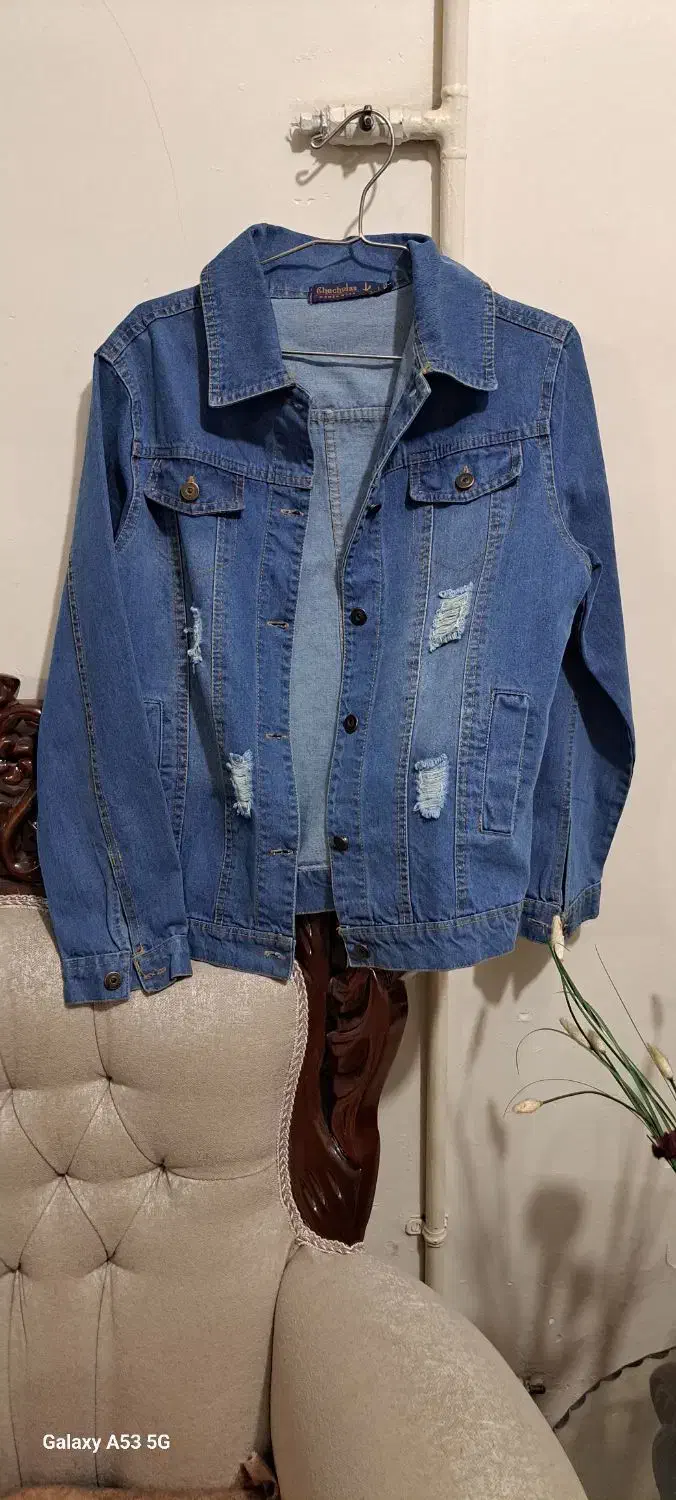 کت و شلوار لی نو و تعدادی شومیز نو|لباس|شهریار, شهرک امیریه|دیوار