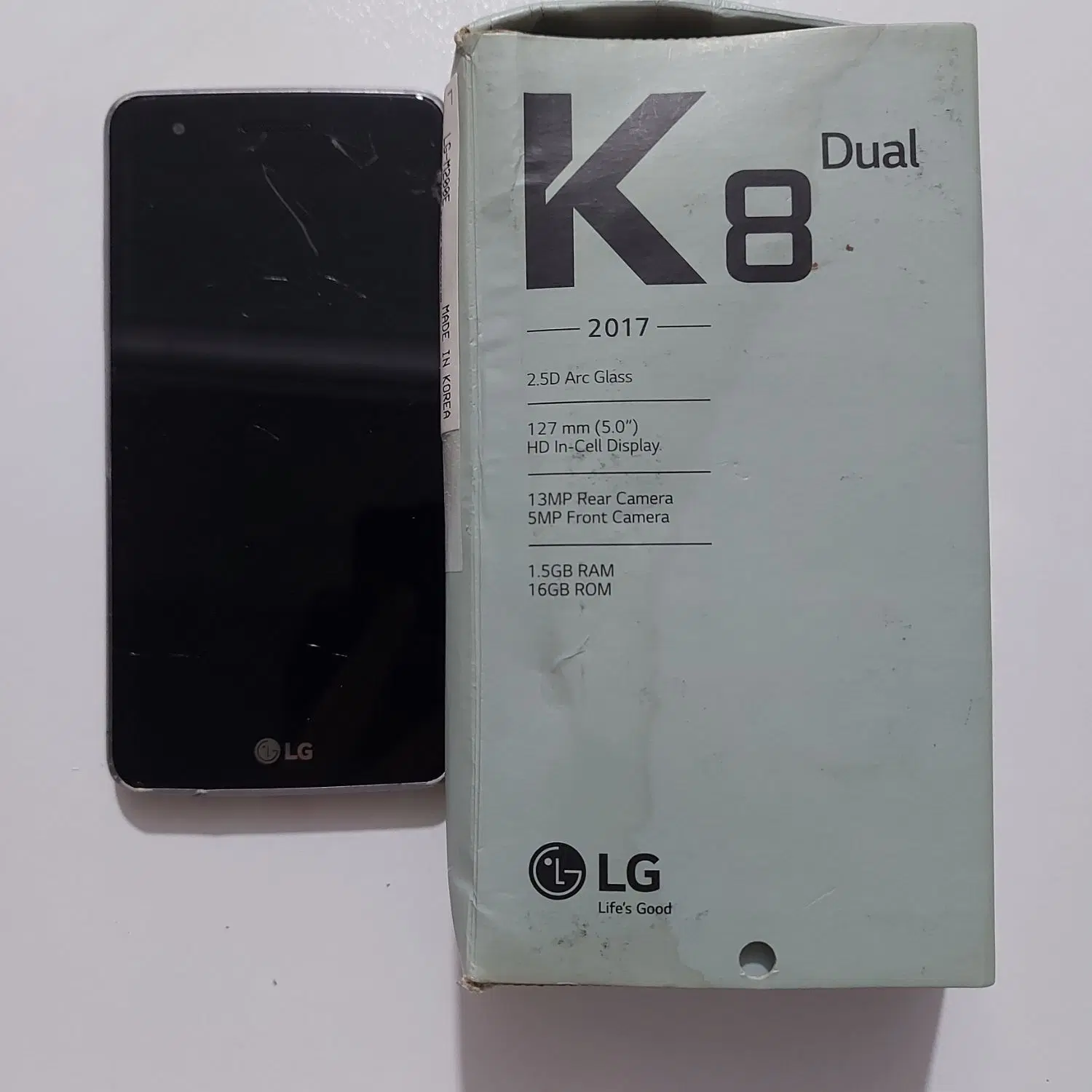 گوشی LG k8 ۲۰۱۷ -- دو سیم کارت و رم خور|موبایل|تهران, بهجتآباد|دیوار