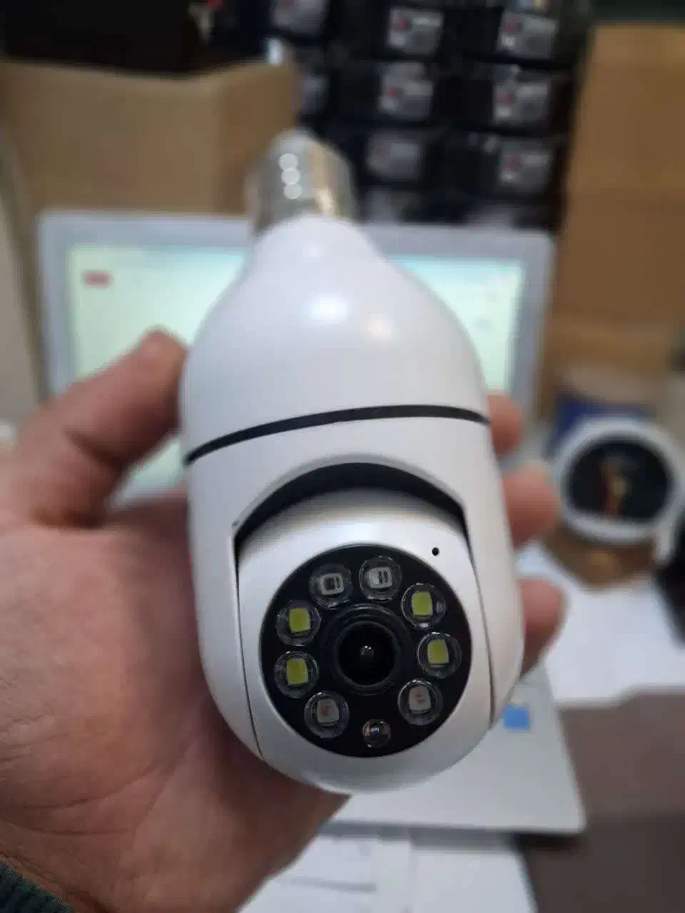 دوربین بی سیم لامپی|دوربین مداربسته|قم, بلوار امین و ساحلی|دیوار