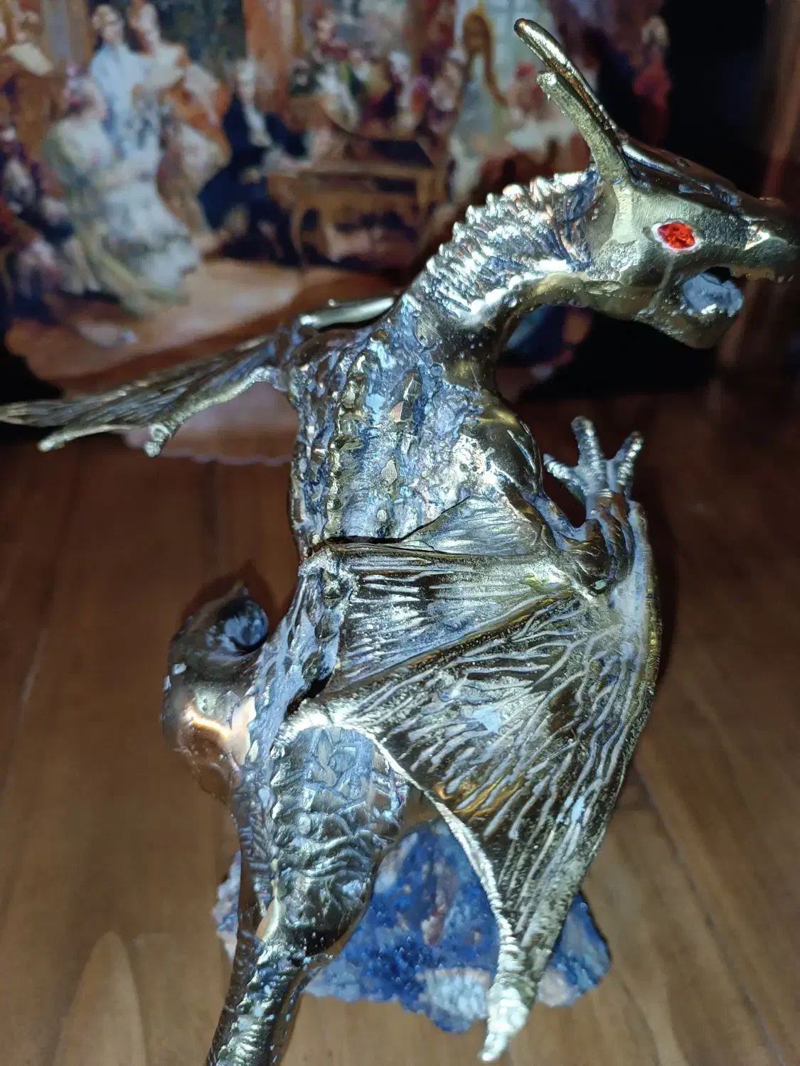 مجسمه برنزی اژدها|مجسمه، تندیس، ماکت|محمدشهر, همایون ویلا|دیوار