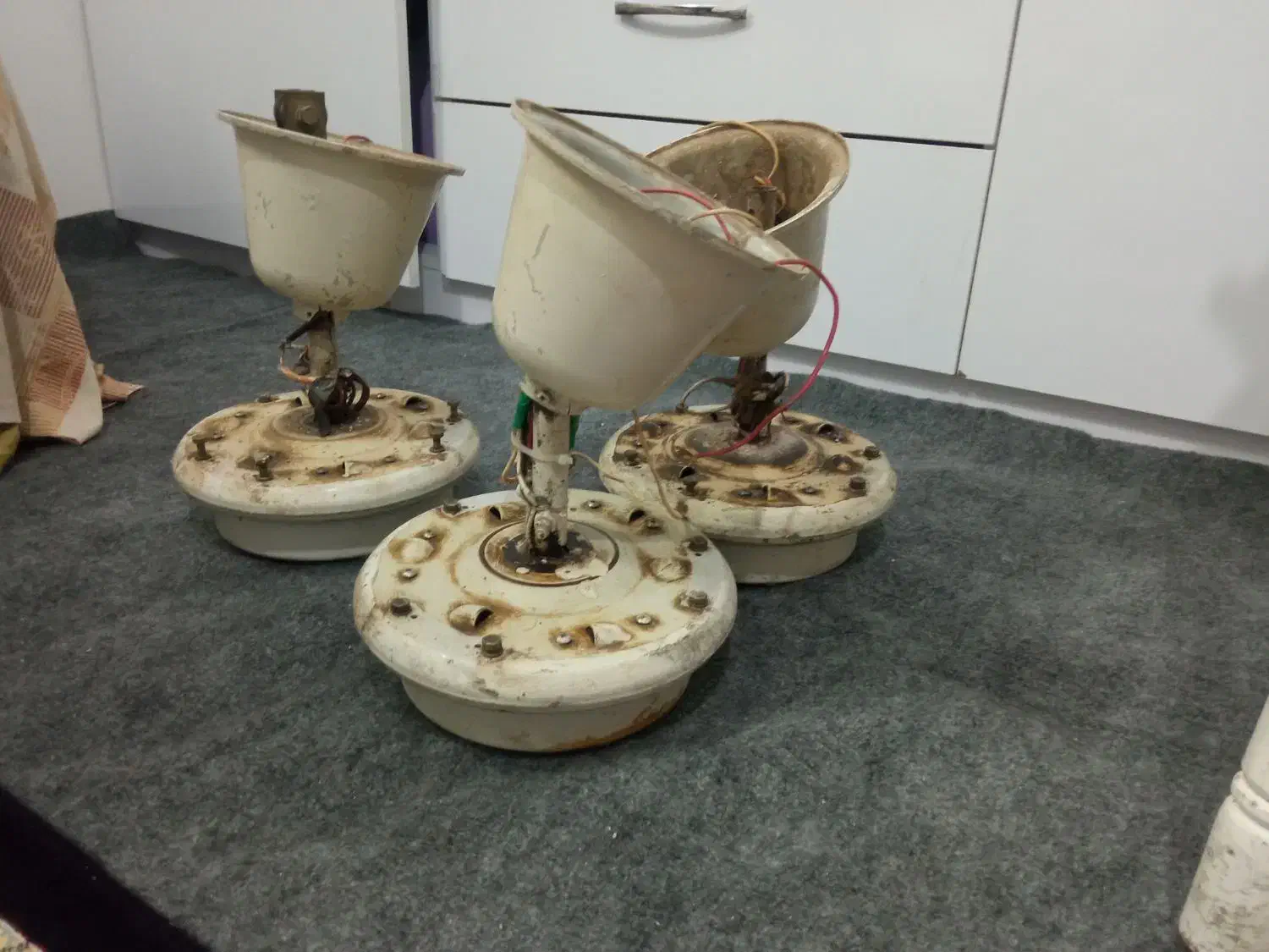 پنکه سقفی (هما آلمان)|پنکه و تصفیه‌کنندهٔ هوا|مشهد, صیاد شیرازی|دیوار