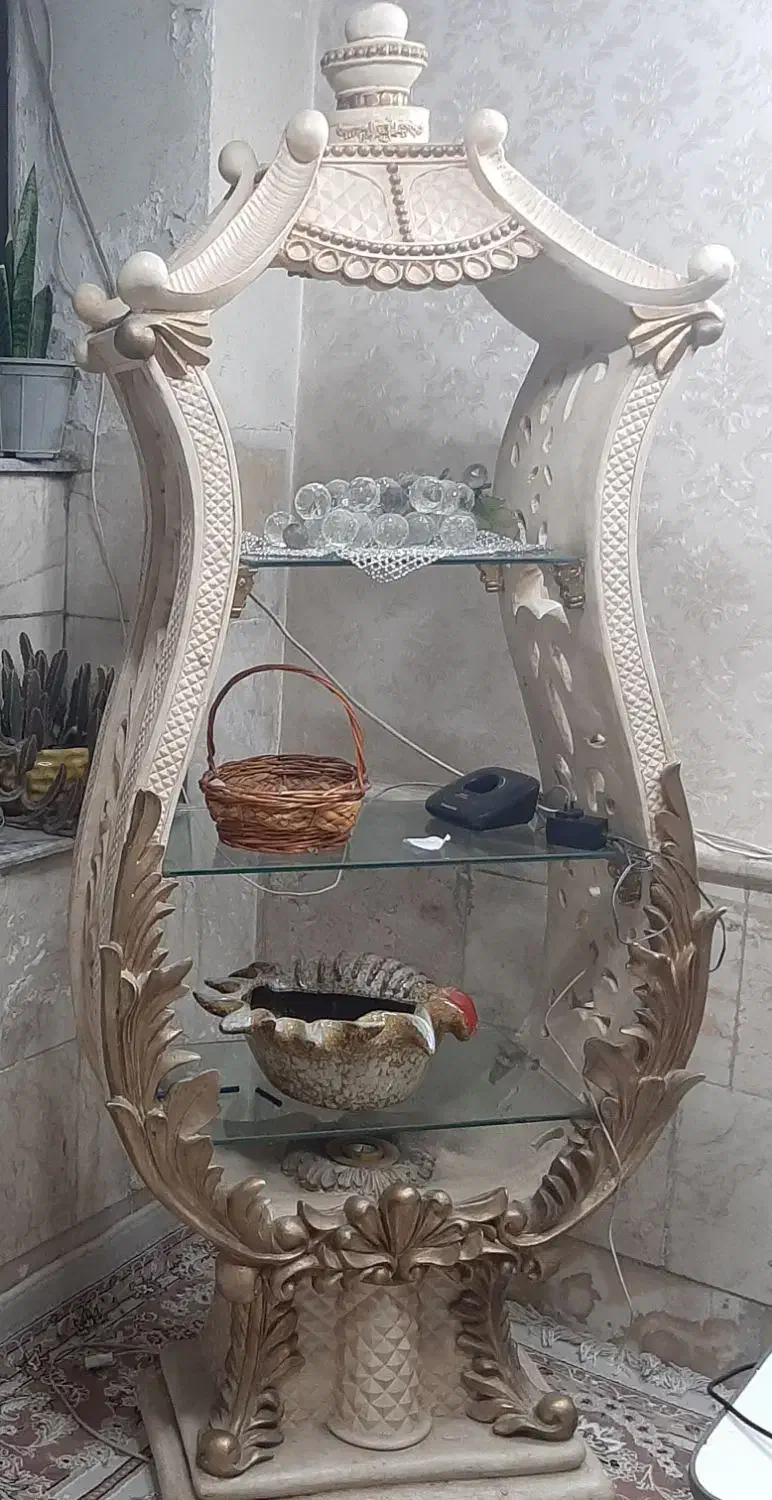 گنجه چوب|بوفه، ویترین، کنسول|مشهد, شهید بهشتی|دیوار