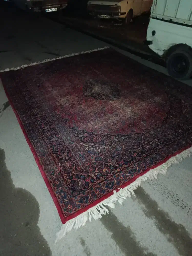 فرش طبیعی 3در4|فرش|خوی, |دیوار