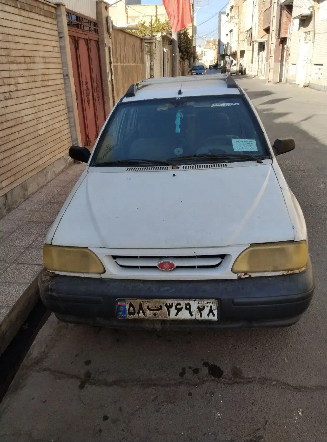 ماشین پراید ۱۴۱ آی مدل ۸۲ رنگ سفید|خودرو سواری و وانت|قم, اسمعیل آباد|دیوار