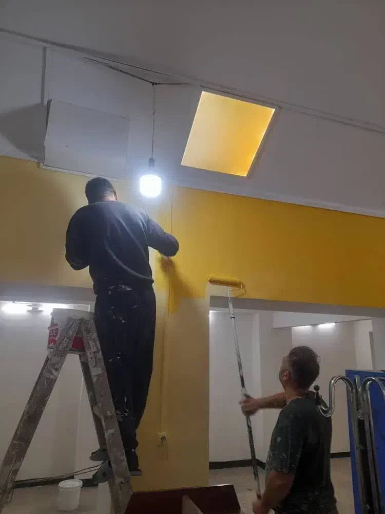 نقاش ساختمان نقاشی ساختمانی فروش رنگ|خدمات پیشه و مهارت|قدس, شهرقدس|دیوار