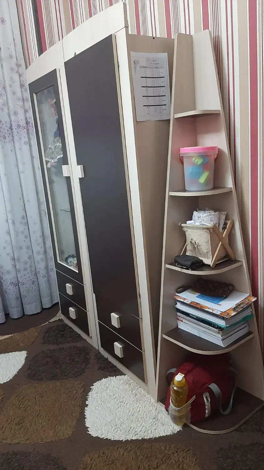 تخت و‌ کمد نوجوان|تخت و سرویس خواب|قزوین, |دیوار