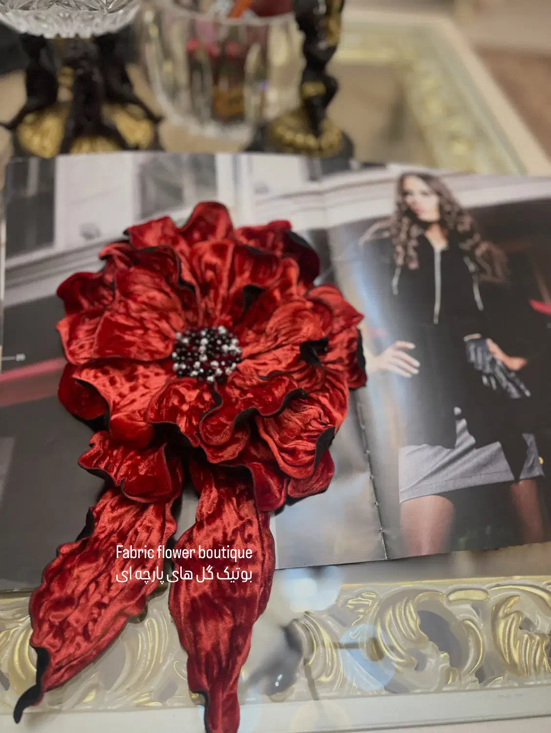 گل یلدایی|گل مصنوعی|تبریز, |دیوار