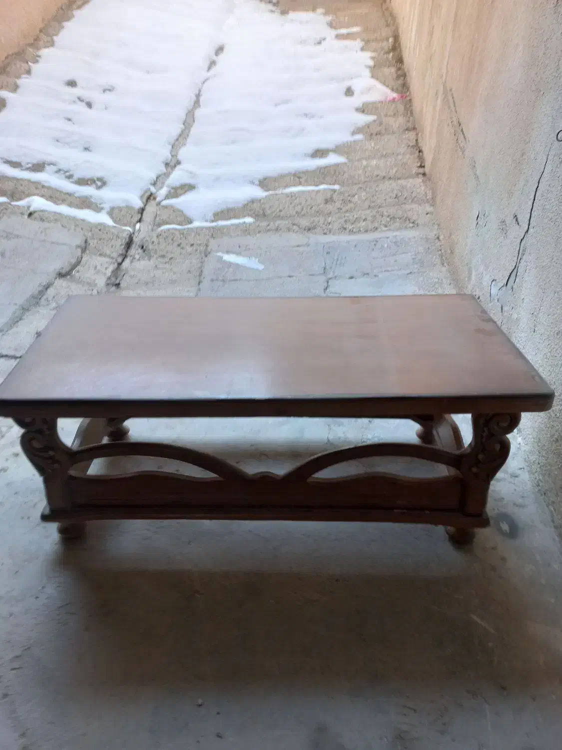 میز چوبی|مبلمان خانگی و میز عسلی|همدان, |دیوار