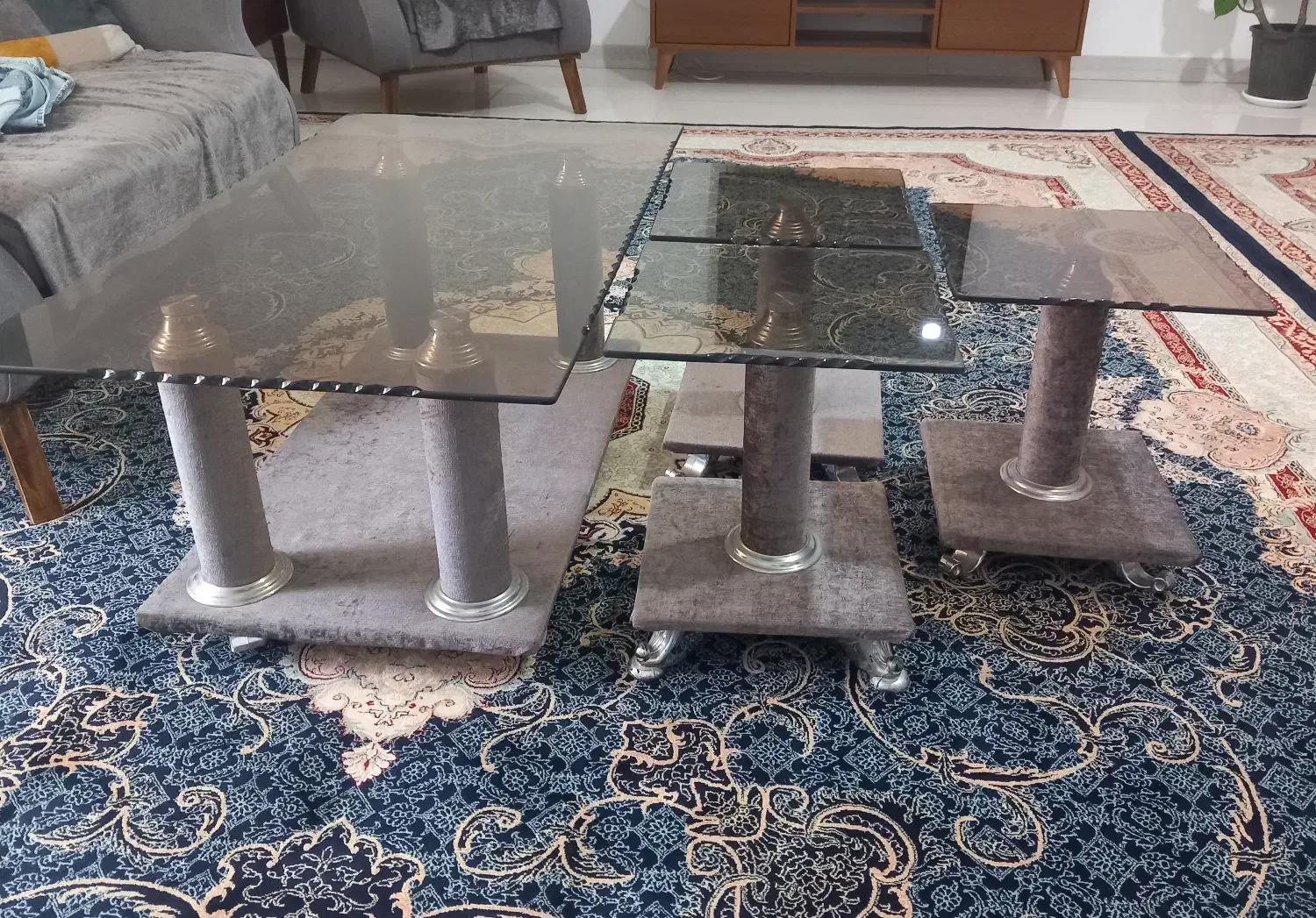 ست میز عسلی ۴ عدد|مبلمان خانگی و میز عسلی|ساری, |دیوار