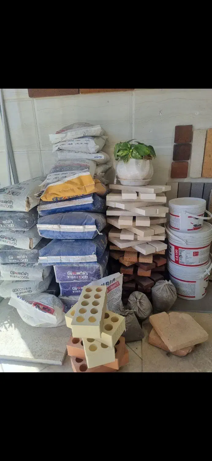 فروش چسب پرسلان پرسلان پلاس و چسب اسلب|مصالح و تجهیزات ساختمان|آباده, |دیوار